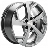 Khomen KHW 1712 7x17 5*110 ET45 DIA67.1 Black Литой