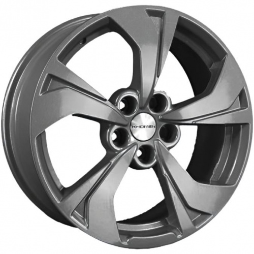 Khomen KHW 1724 7x17 5*110 ET46 DIA63.3 Gray Литой