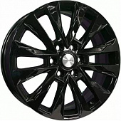 Khomen KHW 2010 8x20 6*139.7 ET25 DIA106.1 Black Литой