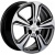 Khomen KHW 1502 6x15 4*100 ET50 DIA60.1 F-Silver Литой