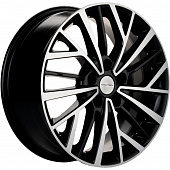 Khomen KHW 1717 7x17 5*110 ET46 DIA63.3 Black Литой