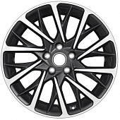 Khomen KHW 1804 7.5x18 5*112 ET39 DIA66.6 Black-FP Литой